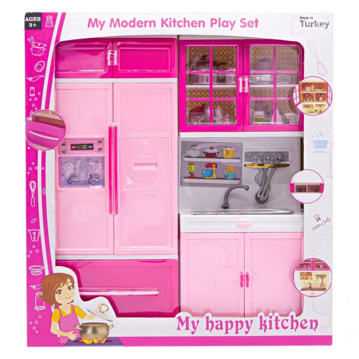 My Happy Mutfak Seti Lavabo Buzdolabı