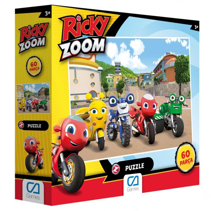 Ricky Zoom 60 Parça Kutulu Puzzle