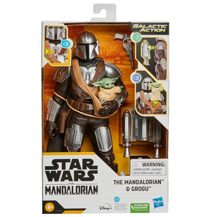 Star Wars Mandalorian ve Grogu 30 cm