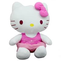 Sunman Peluş Hello Kitty Elbiseli Kurdeleli 36Cm