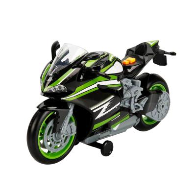 Sunman Teamsterz Sesli ve Işıklı Yeşil Motosiklet 27 cm