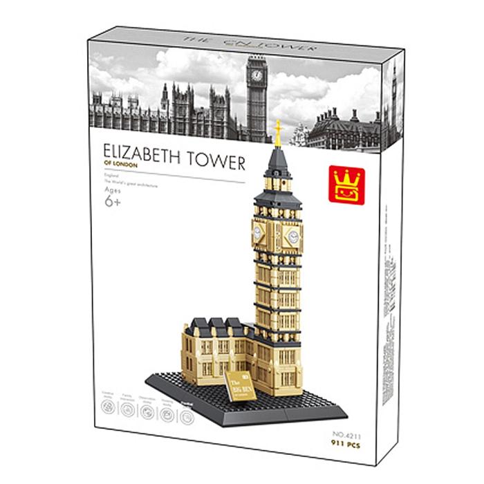 Wange Elizabeth Tower Saat Kulesi 891 Parça